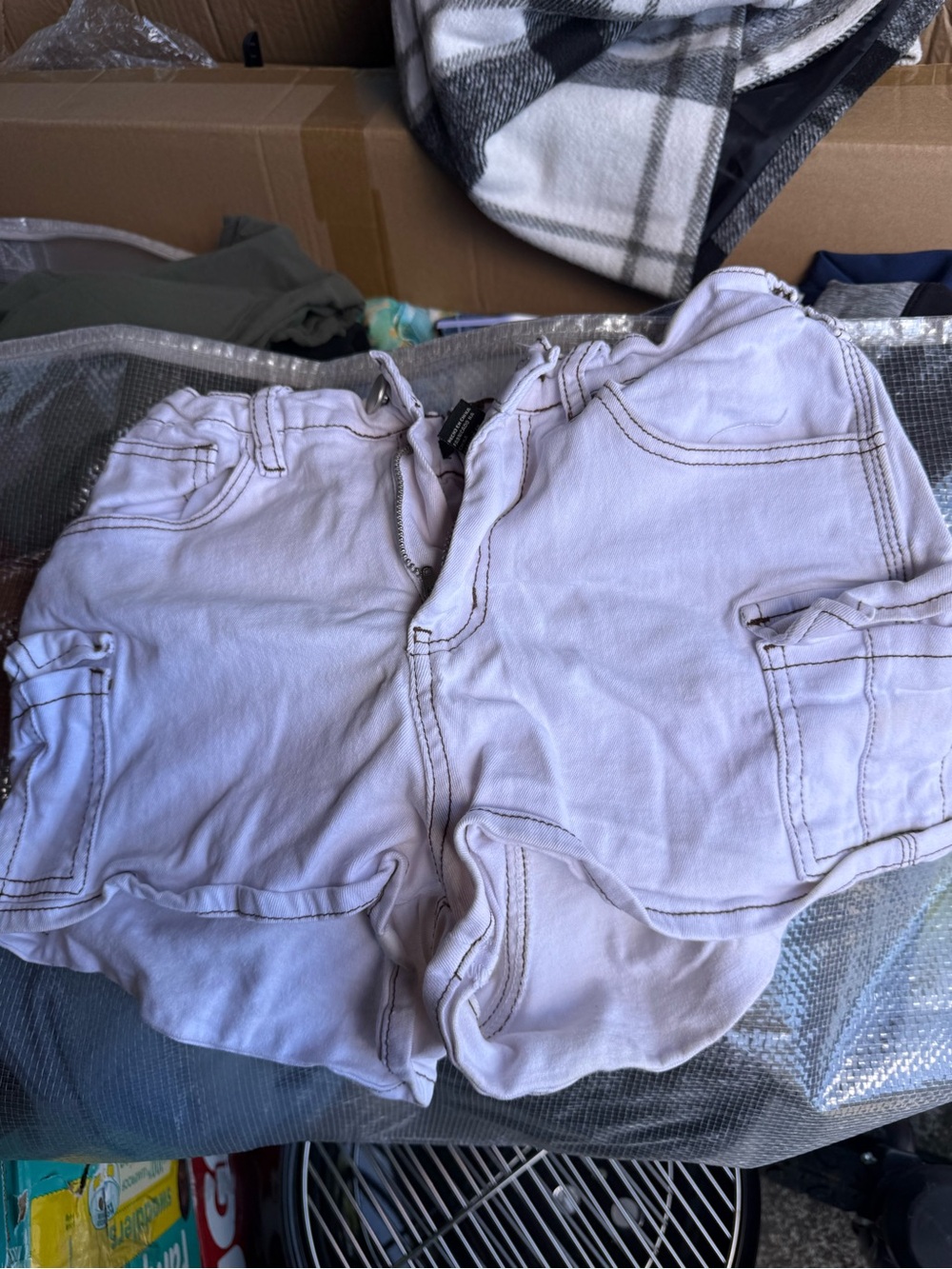 Forever 21 Light Purple Cargo Shorts for Kids